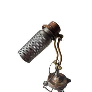 Unique table or desk lamp- screw at bottom- working condition